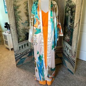 NWT fabulous pants, camisole, kimono.  Amazing !!!!